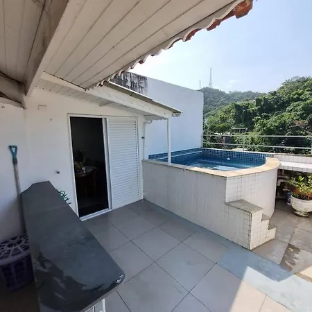 Cobertura Duplex Com Piscina Apartamento Santos  Exterior foto