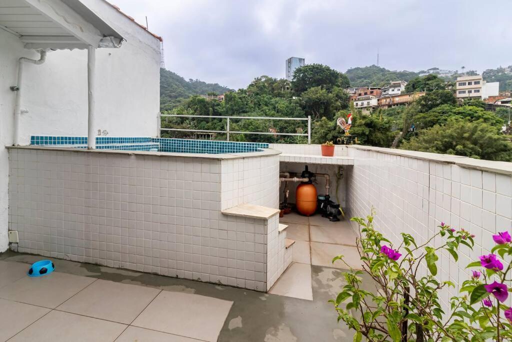 Cobertura Duplex Com Piscina Apartamento Santos (Sao Paulo)